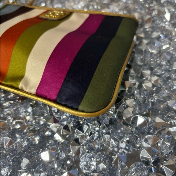 Coach Julia Legacy Multicolor Striped Wristlet EUC - Picture 10 of 11